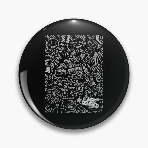 Item preview, mac demarco this old dog grey doodle designed and sold by Hanneantoine.