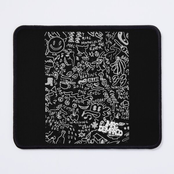 Item preview, mac demarco this old dog grey doodle designed and sold by Hanneantoine.
