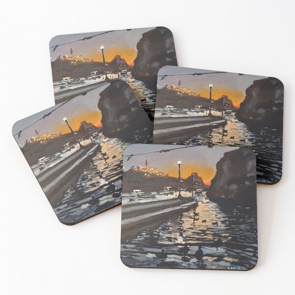 Item preview, Dusk in Xlendi  designed and sold by Mariam Mifsud De Giorgio.