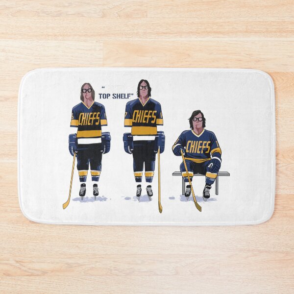 Item preview, Retro Chiefs Hockey Player Illustrated designed and sold by JacintKuphal.