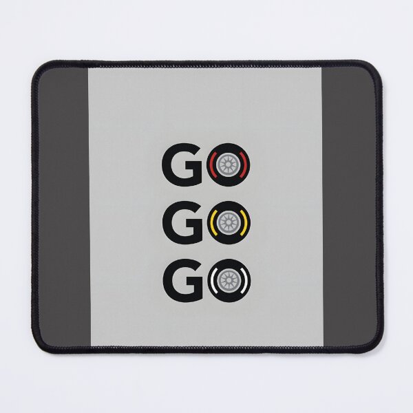 Item preview, Energetic Go Go Go Design with Grey Background for Motivational and Dynamic Style designed and sold by Digitalmedia17.