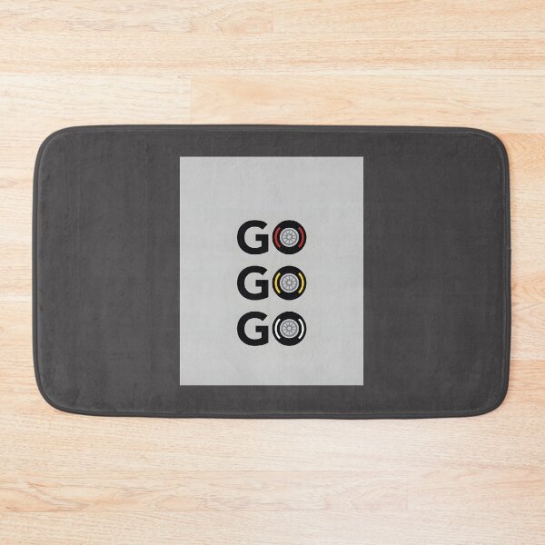 Item preview, Energetic Go Go Go Design with Grey Background for Motivational and Dynamic Style designed and sold by Digitalmedia17.