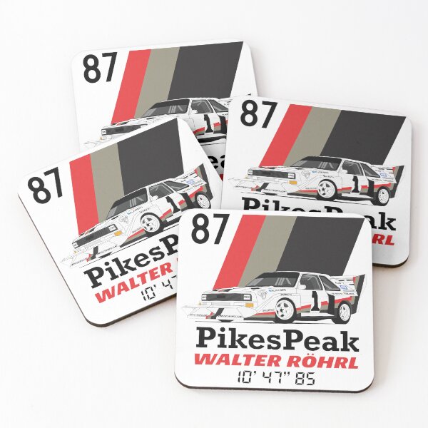 Item preview, 87 Pikes Peak Audi Walter Röhrl Race Car Art designed and sold by JacintKuphal.