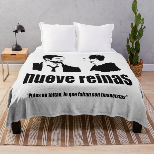 Item preview, Nueve Reinas Minimalist Film Poster designed and sold by FULLER FACTORY.