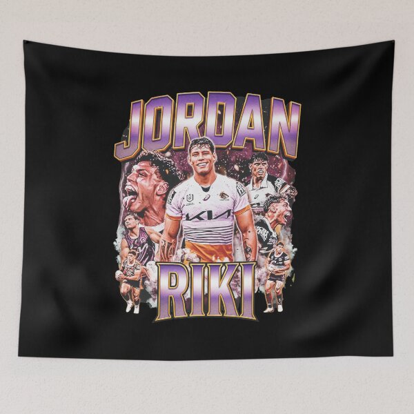 Item preview, Jordan Riki Rugby Retro Collage Artwork designed and sold by JacintKuphal.