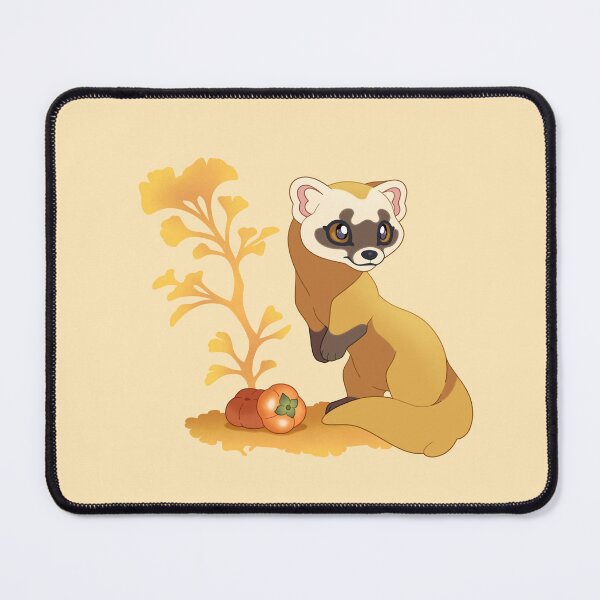 Item preview, Japanese marten illustration designed and sold by DreamyPaw studio.