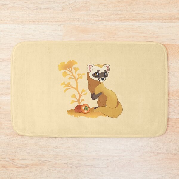 Item preview, Japanese marten illustration designed and sold by DreamyPaw studio.