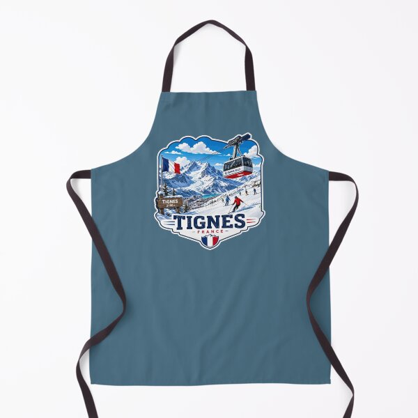 Item preview, Tignes Ski France Skiing Alps Espace Killy Sticker TShirt 03 designed and sold by OuterShellUK.
