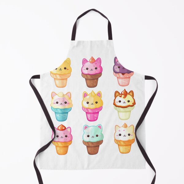 Item preview, Kawaii Cat Ice Cream Sweets Food Lover T-Shirt designed and sold by gidget-gadget.
