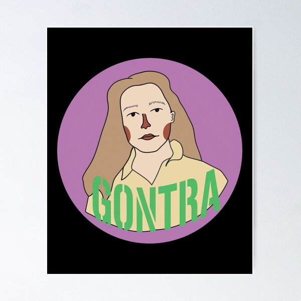 Item preview, Contra Portrait Graphic Circle designed and sold by Leonelpinkaf.