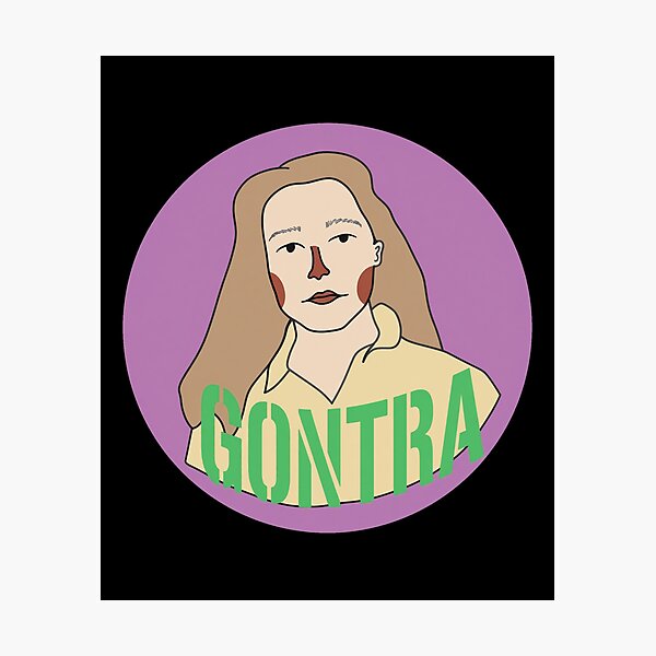 Item preview, Contra Portrait Graphic Circle designed and sold by Leonelpinkaf.
