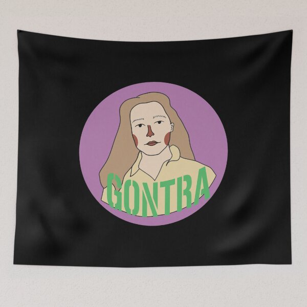 Item preview, Contra Portrait Graphic Circle designed and sold by Leonelpinkaf.