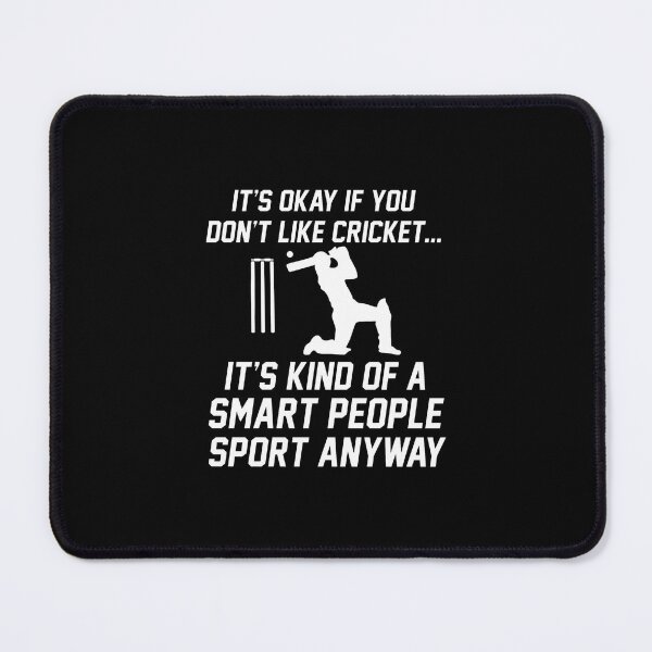 Item preview, Cricket Smart People Sport Humor Quote designed and sold by JacintKuphal.