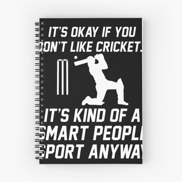 Item preview, Cricket Smart People Sport Humor Quote designed and sold by JacintKuphal.