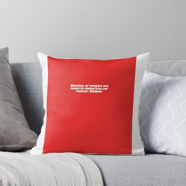 Item preview, Maybe We Need To Make The Car Faster British GP Radio Voice Motorsport Design on Red Background designed and sold by Digitalmedia17.