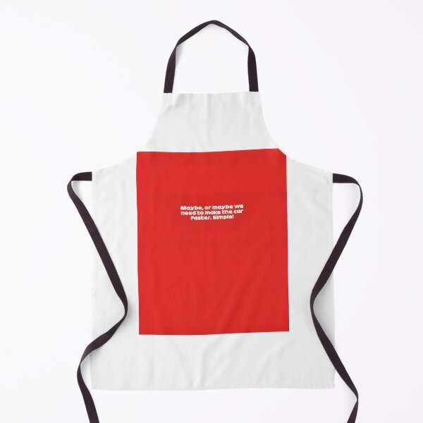 Item preview, Maybe We Need To Make The Car Faster British GP Radio Voice Motorsport Design on Red Background designed and sold by Digitalmedia17.