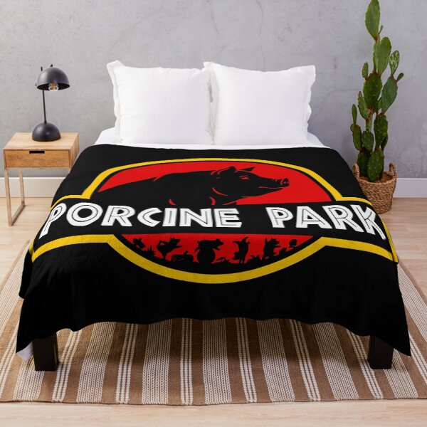 Item preview, Retroverse No.2 Porcine Park Funny Pig Parody designed and sold by NO BEAVER NO PUNK.