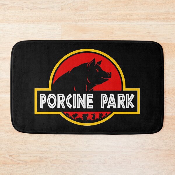 Item preview, Retroverse No.2 Porcine Park  Funny Pig Parody designed and sold by NO BEAVER NO PUNK.