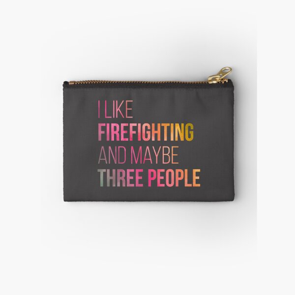 Item preview, Watercolor Firefighting Design with Playful Three People Illustration designed and sold by terzier.