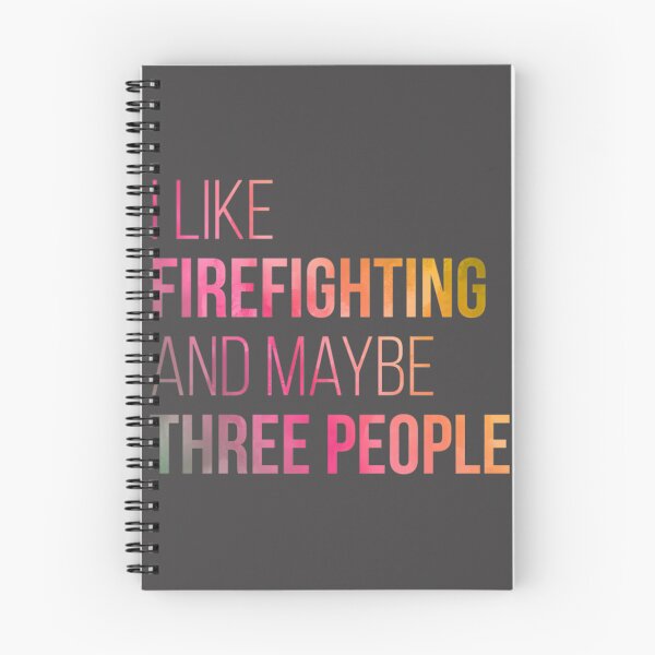 Item preview, Watercolor Firefighting Design with Playful Three People Illustration designed and sold by terzier.