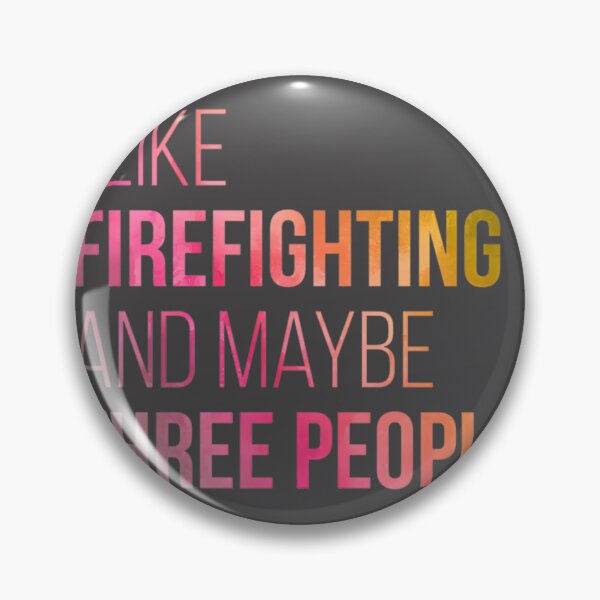 Item preview, Watercolor Firefighting Design with Playful Three People Illustration designed and sold by terzier.