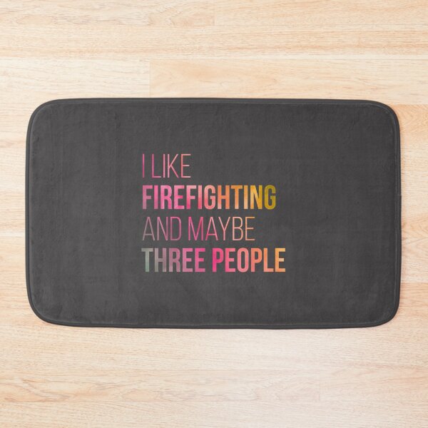 Item preview, Watercolor Firefighting Design with Playful Three People Illustration designed and sold by terzier.