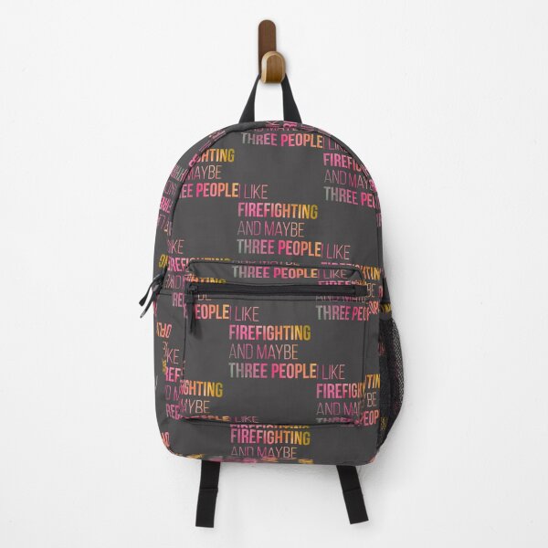 Item preview, Watercolor Firefighting Design with Playful Three People Illustration designed and sold by terzier.