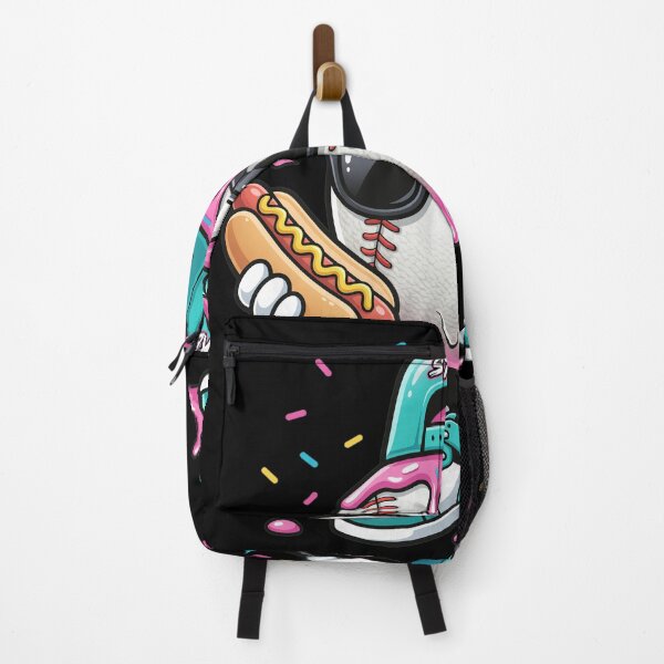 Item preview, Cool Baseball Character with Hot Dog and Frosting Detail designed and sold by JacintKuphal.