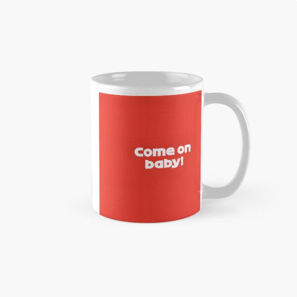 Item preview, Come On Baby SAI Radio Voice Austrian Grand Prix Design on Red Background designed and sold by Digitalmedia17.