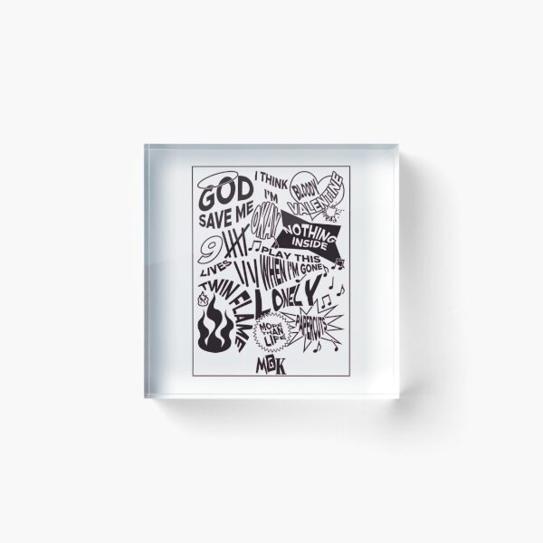 Item preview, machine gun kelly (tracklist) - mgk designed and sold by Tessandres.