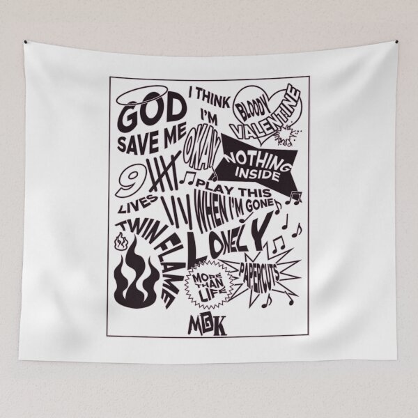 Item preview, machine gun kelly (tracklist) - mgk designed and sold by Tessandres.