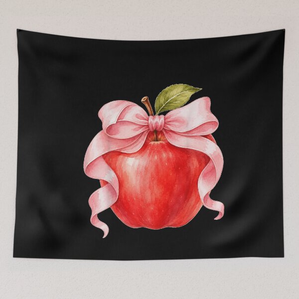 Item preview, Coquette Apple Picking Crew Cute Bow Apple  designed and sold by ObukiLantara.