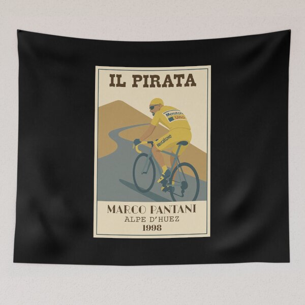 Item preview, Marco Pantani Alpe d'Huez 1998 Cycling Art designed and sold by JacintKuphal.