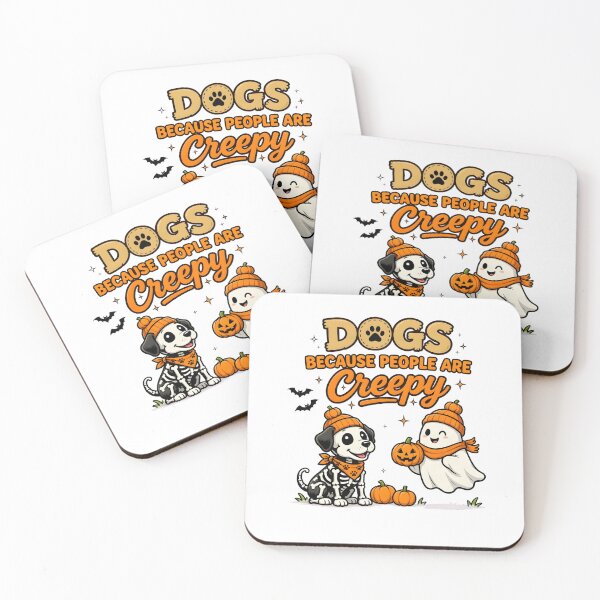 Item preview, Dogs Because People Are Creepy Halloween designed and sold by OlyvieArt.