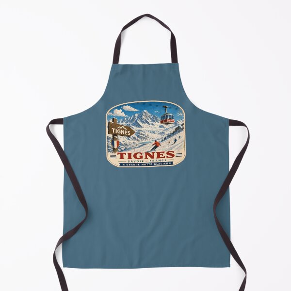 Item preview, Tignes Ski France Skiing Alps Espace Killy Sticker TShirt 05 designed and sold by OuterShellUK.