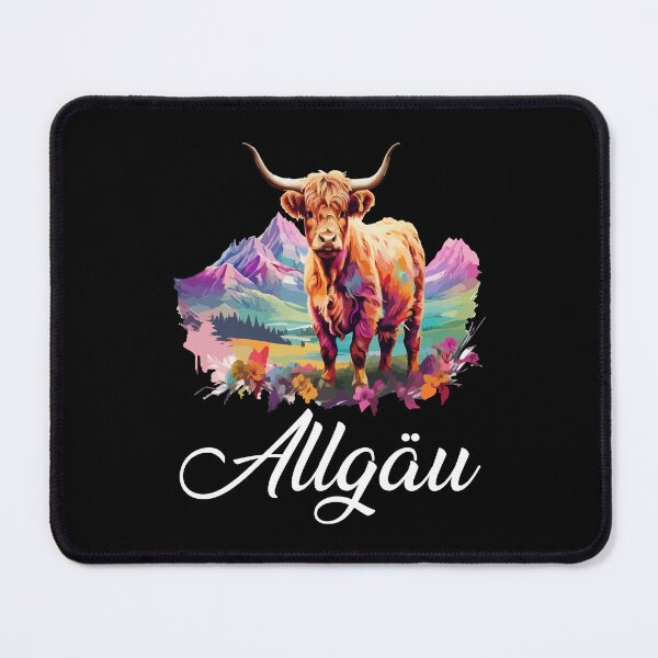 Item preview, Highland cattle Scottish cow Mountains Allgäu designed and sold by Loona97.