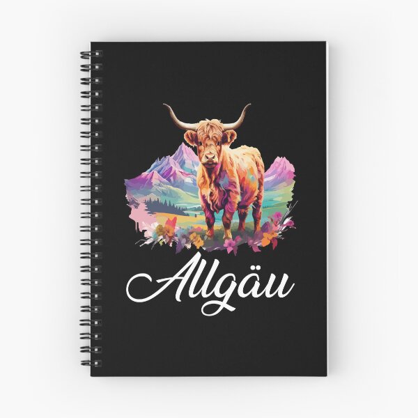 Item preview, Highland cattle Scottish cow Mountains Allgäu designed and sold by Loona97.