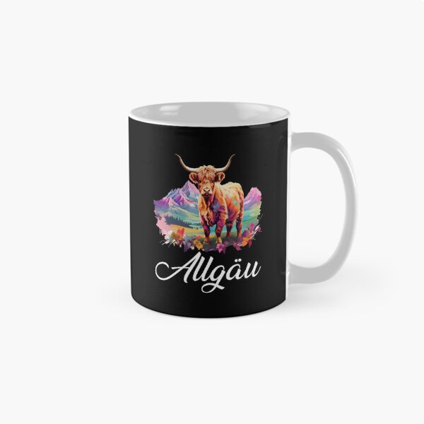 Item preview, Highland cattle Scottish cow Mountains Allgäu designed and sold by Loona97.