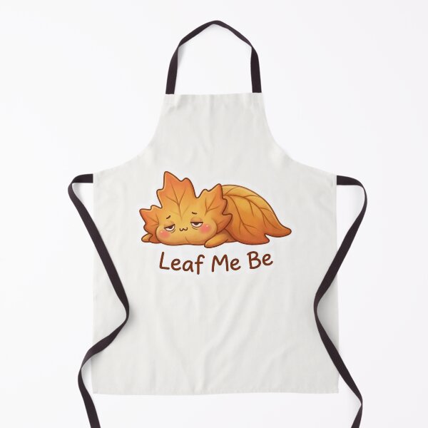 Item preview, Leaf Me Be Cute Autumn Leaf Sticker designed and sold by Cerys-GS.