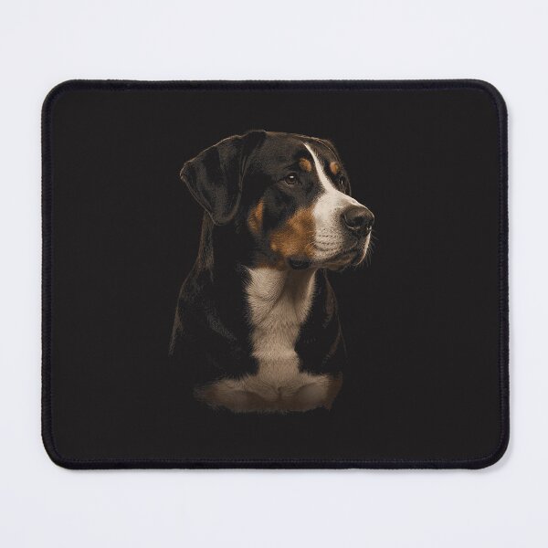 Item preview, Greater Swiss Mountain Dog Portrait Swissy Dog Lover designed and sold by kiralynstration.