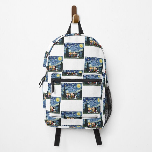 Item preview, Snoopy and Friends Inspired Starry Night Illustration designed and sold by Surface-arts.