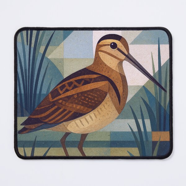 Item preview, Snipe bird - a Geometric illustration. designed and sold by GalleryKauffeld.