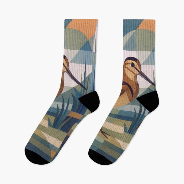 Item preview, Snipe bird - a Geometric illustration. designed and sold by GalleryKauffeld.