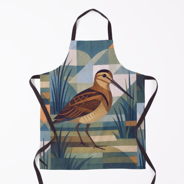 Item preview, Snipe bird - a Geometric illustration. designed and sold by GalleryKauffeld.