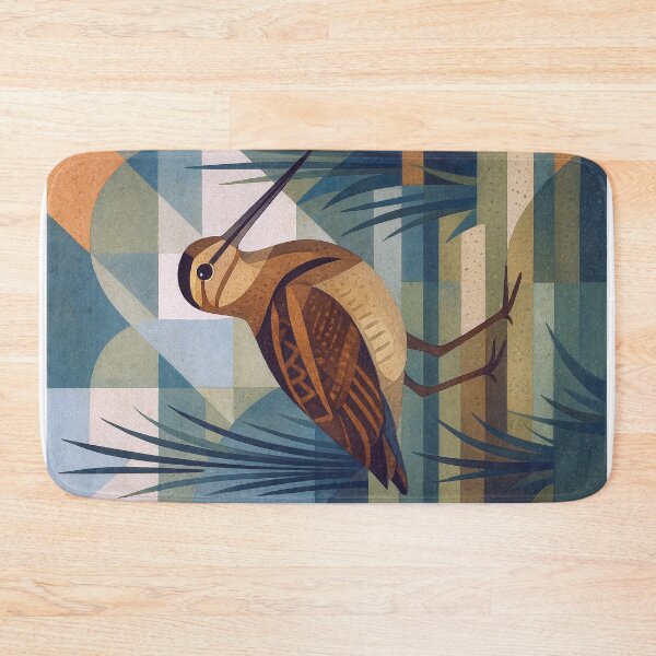 Item preview, Snipe bird - a Geometric illustration. designed and sold by GalleryKauffeld.