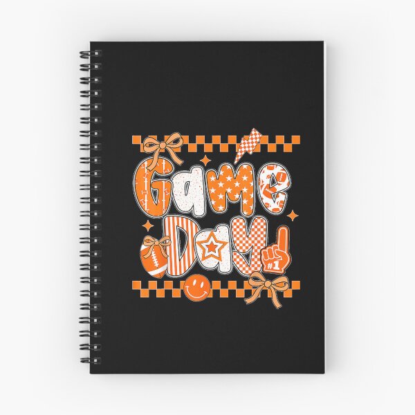 Item preview, Preppy Game Day Football Girly Bow Team Spirit Girls Orange  designed and sold by ObukiLantara.