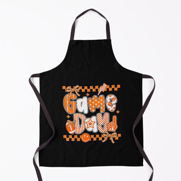 Item preview, Preppy Game Day Football Girly Bow Team Spirit Girls Orange  designed and sold by ObukiLantara.