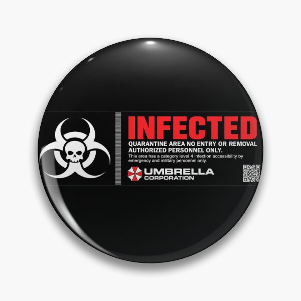 Item preview, Umbrella Corporation Infected Zombie Horror Video Game designed and sold by tesslstmoved.