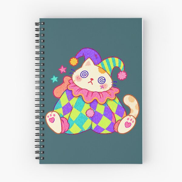 Artikelvorschau, Augenclownkatze. Psychedelischer Zirkusnarr. Clowncore. entworfen und verkauft von CoCoArt-Ua.