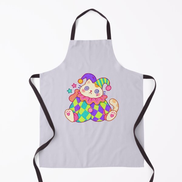 Item preview, Eyed Clown Cat. Psychedelic Circus Jester. Clowncore. designed and sold by CoCoArt-Ua.